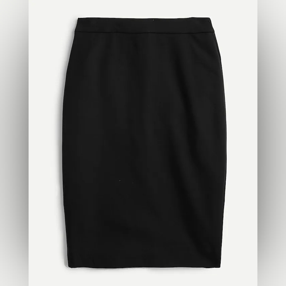 J. Crew No. 2 Pencil Skirt in four-season stretch 8